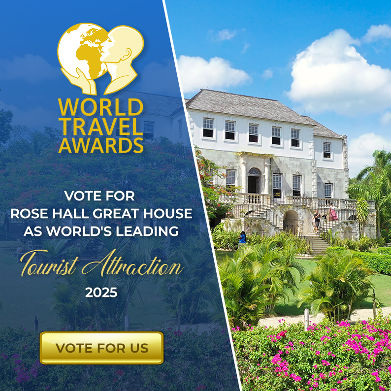 Rose Hall Great House Word Travel Awards Winner and Nominee