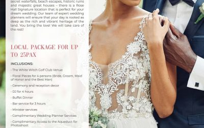 Rose Hall Weddings Local Package Promotion